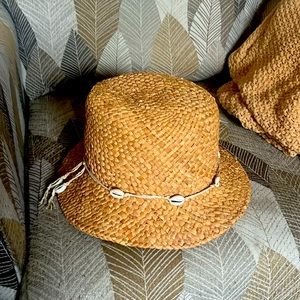DPC Dorfman Pacific Peach Straw Sun Hat